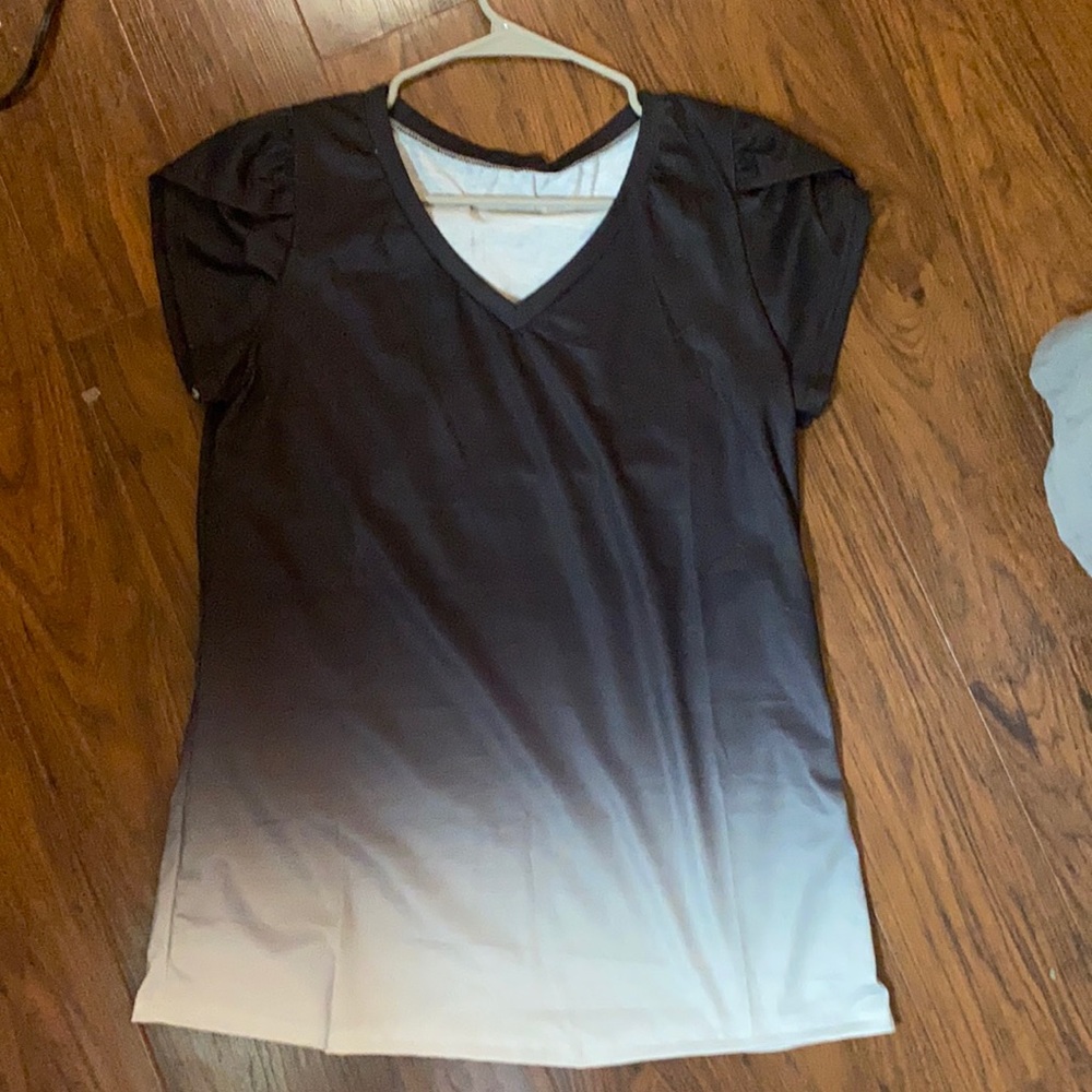 A short sleeve shirt fits really nice